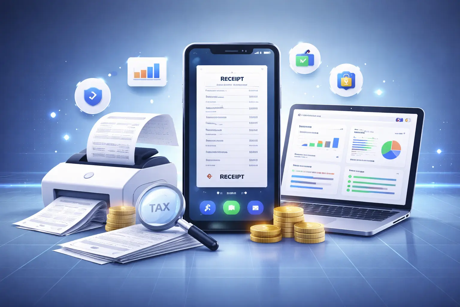 QRA Financials Receipt Reader